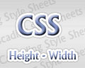 css-height-width